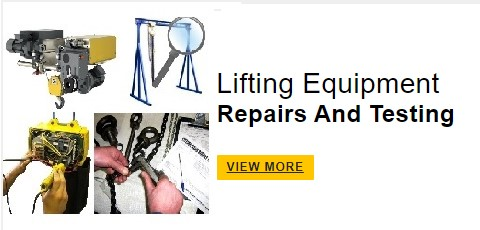 lifting gear repairs and testing